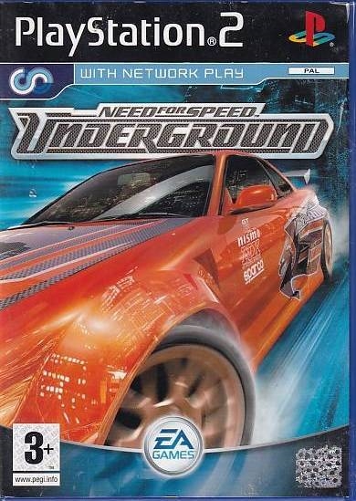 Need for Speed: Underground - PS2 (Genbrug)